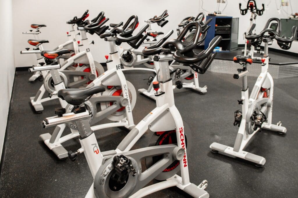 exciting new cycling classes studio at gym near me in arlington