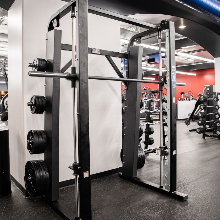 pursuit fitness free weights at arlington gym modern fitness center amenities