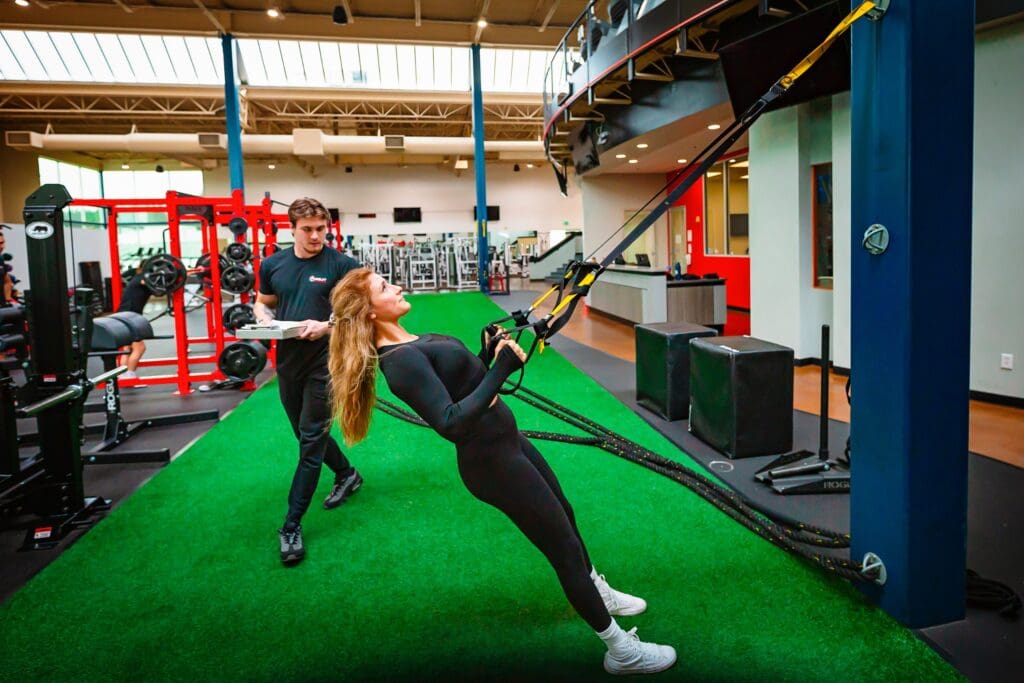 pursuit fitness gym functional training area with inbody analysis