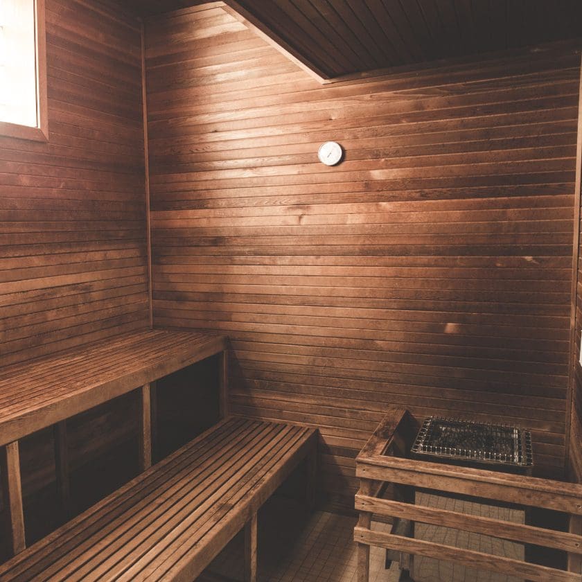 sauna steam room at health club with best amenities in monroe gym