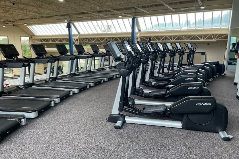 modern cardio equipment at pursuit fitness monroe gym